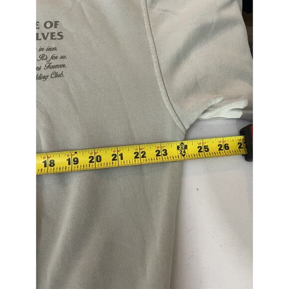 Dark Sport Wolve Club The Tale Of 2 Wolves Hoodie L Grunge Street Y2K Skater 90s - Picture 16 of 16